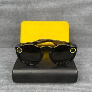 Snapchat Spectacles 1st Gen Smart Sunglasses Onyx Black Snap Inc Video